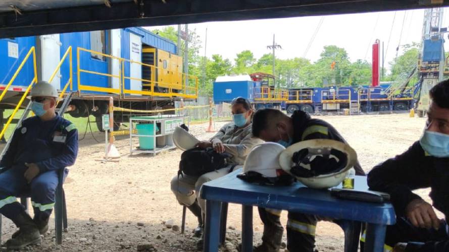 Protesta Ecopetrol / suministrada Julio César