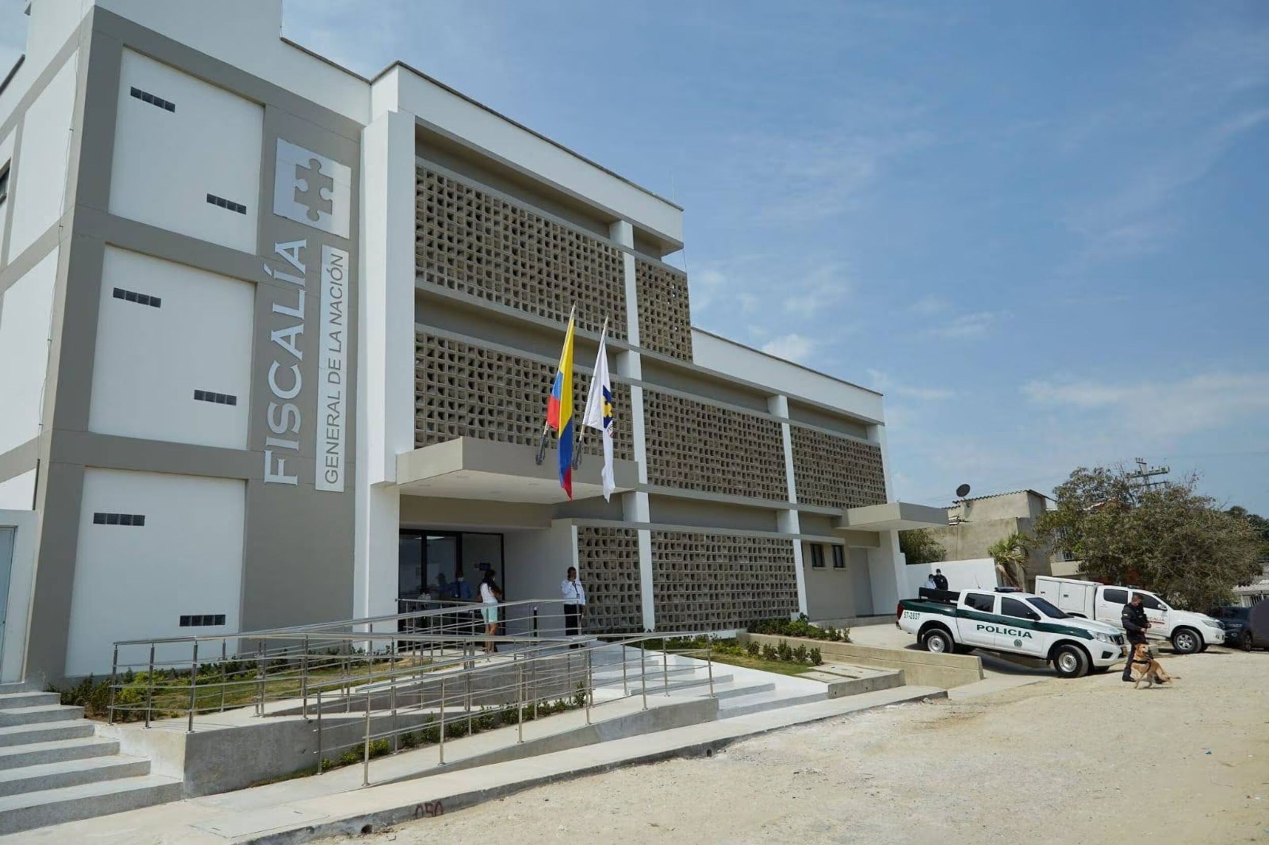 Búnker de la Fiscalía en Soledad, Atlántico / Foto: Fiscalía General de la Nación.