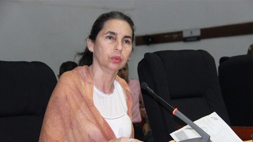 Patricia Molina del Polo Democrático fue denunciada por un contratista que asegura que la edil le quitaba el 80% de su salario.. Foto: Página Web concejal