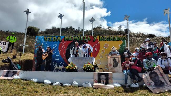Los seres queridos quieren limpiar el buen nombre de las víctimas porque ellos no eran guerrilleros del ELN. Foto: Suministrada