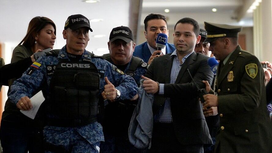El abogado Leonardo Pinilla, conocido como alias Porcino y extraditado a los Estados Unidos, es uno de los principales protagonistas del llamado “cartel de la toga”. Foto: Colprensa