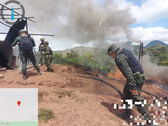 Operativos del ejército en Norte de Santander. Foto: DENOR