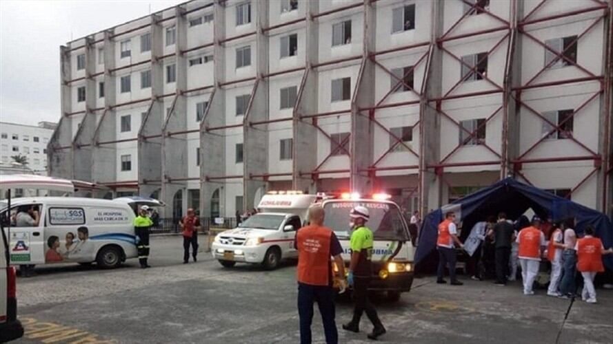 93% de ocupación de camas UCI en Manizales. Foto: Hospital de Caldas SES