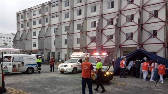 93% de ocupación de camas UCI en Manizales. Foto: Hospital de Caldas SES