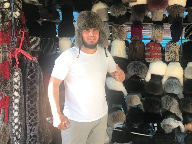 El comerciante Karomatulo . Foto: La W/ Ana Vargas.