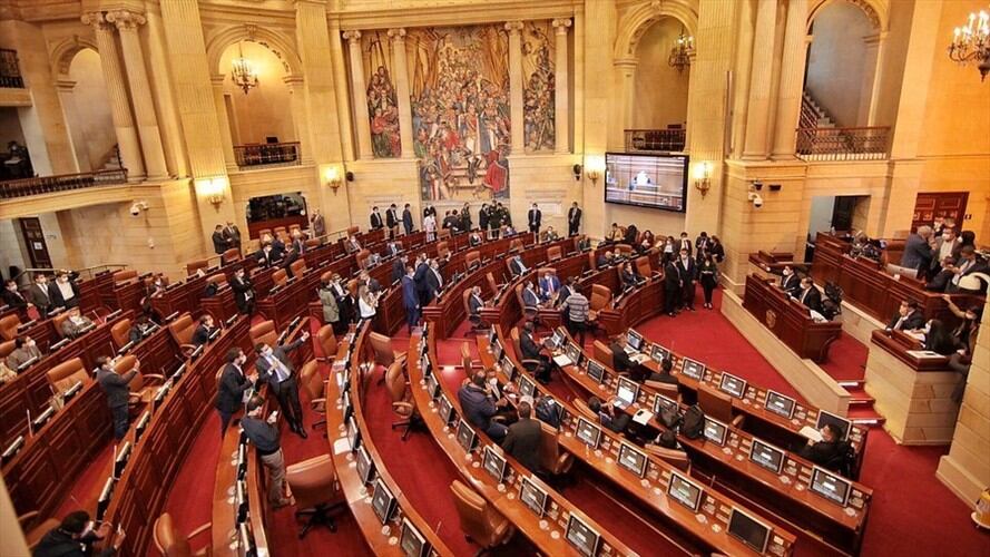 Se salvó el proyecto que reduce las vacaciones de los congresistas . Foto: Colprensa