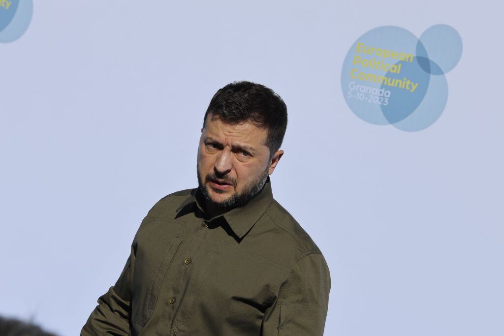 Volodimir Zelenski, presidente de Ucrania / Alex Zea/Europa Press via Getty Images)