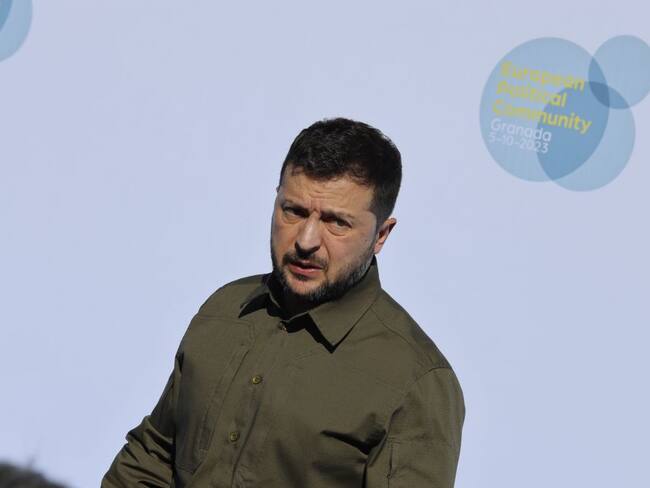 Volodimir Zelenski, presidente de Ucrania / Alex Zea/Europa Press via Getty Images)