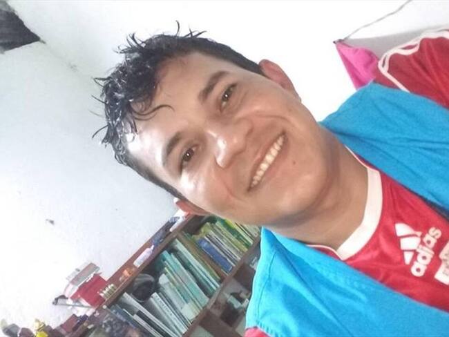 El cuerpo de Elkin Fabián Toro, de 36 años de edad, fue hallado en la vereda Filo Gringo del municipio de El Tarra, con seis impactos de arma de fuego. Foto: Cortesía Mauricio Doncell