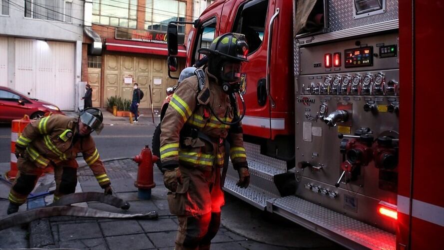 El 11 de noviembre se celebra el Día del Bombero en Colombia. Foto: Colprensa