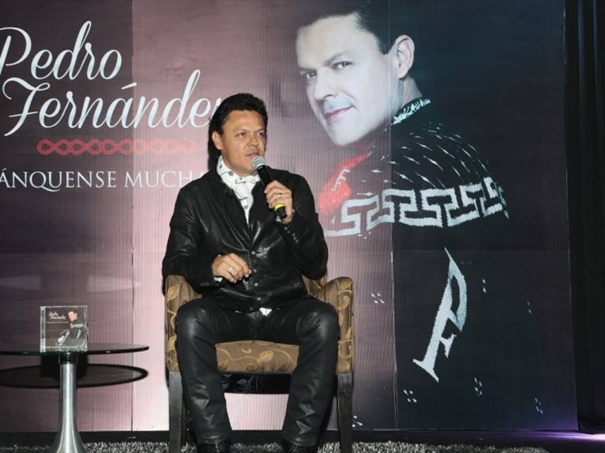 Pedro Fernández planea una gira por Estados Unidos y Suramérica