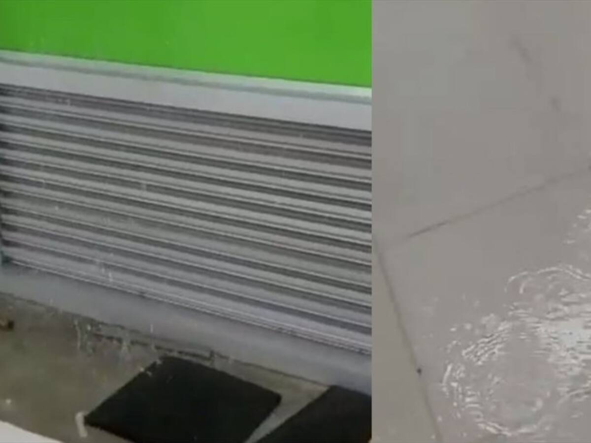 El patinódromo de Santa Marta: otra obra que se inundó con la lluvia