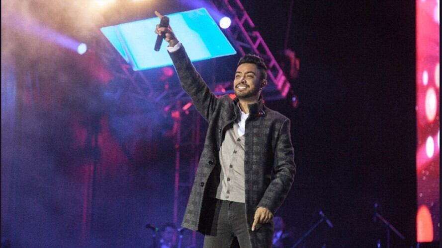 El cantante Jhon Alex Castaño. Foto: @JHONALEXCASTANO