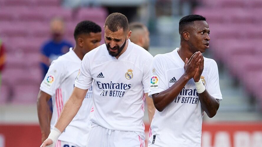La conversación entre Benzema y Mendy sobre Vinicius. Foto: Getty