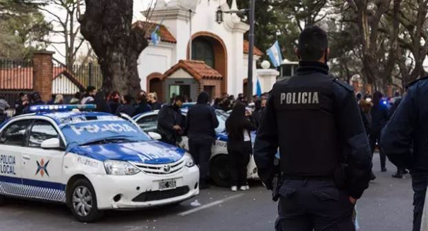 Archivo protesta de policías en Buenos Aires / Foto: Julieta Ferrario - europapress