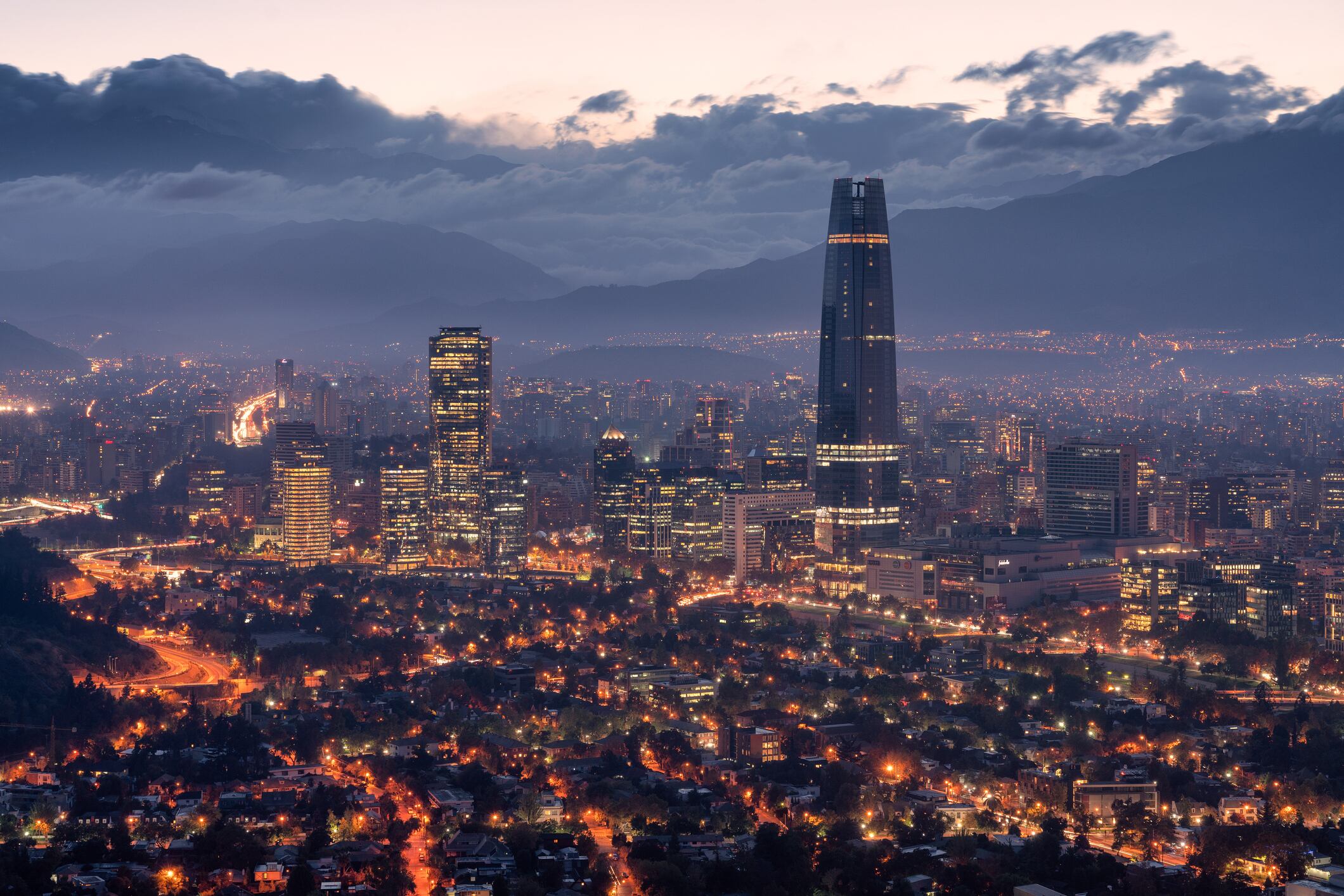 Santiago de Chile. Foto. Getty Images