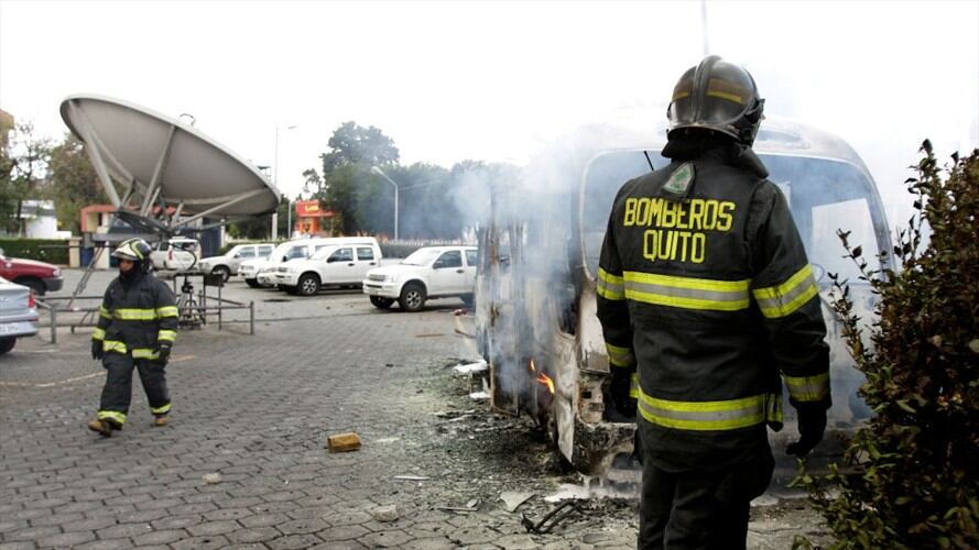 Protestas en Ecuador. Foto: Getty Images