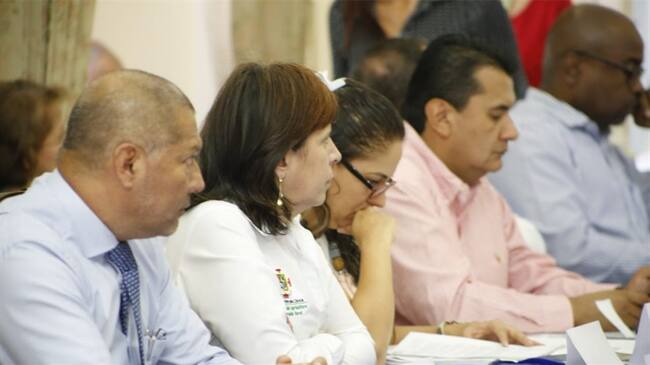 Funcionarios Gobernación del Cauca. Foto: Gobernación Cauca