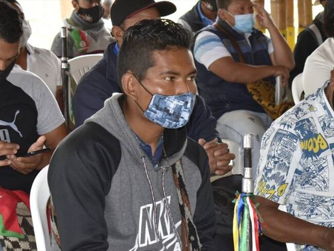 Las comunidades avanzan en los diálogos con el alto Comisionado para la Paz, Miguel Ceballos . Foto: Cric