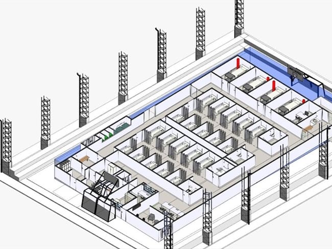 Empresas privadas tienen listos los primeros hospitales móviles en el país