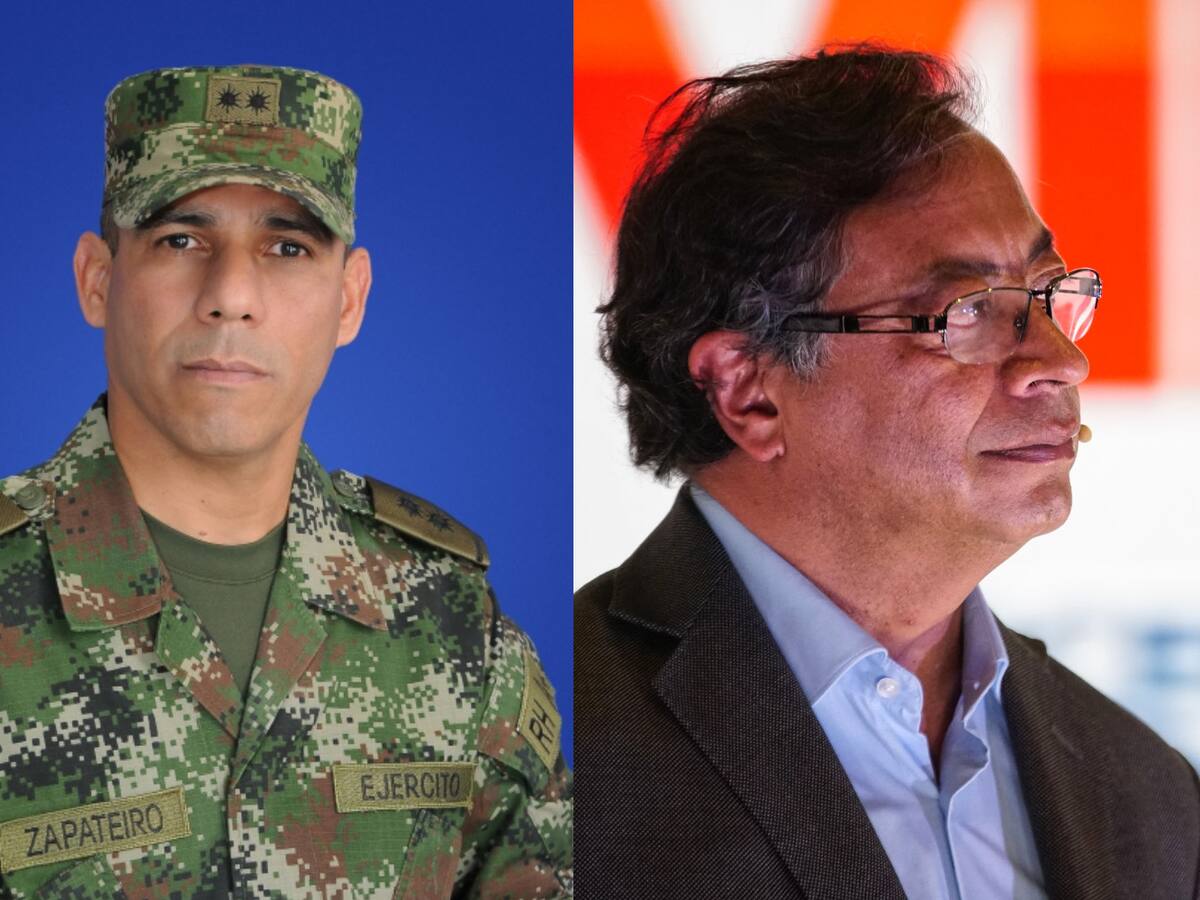 General Zapateiro a Petro: “los colombianos lo han visto a usted recibir dinero en bolsa de basura”