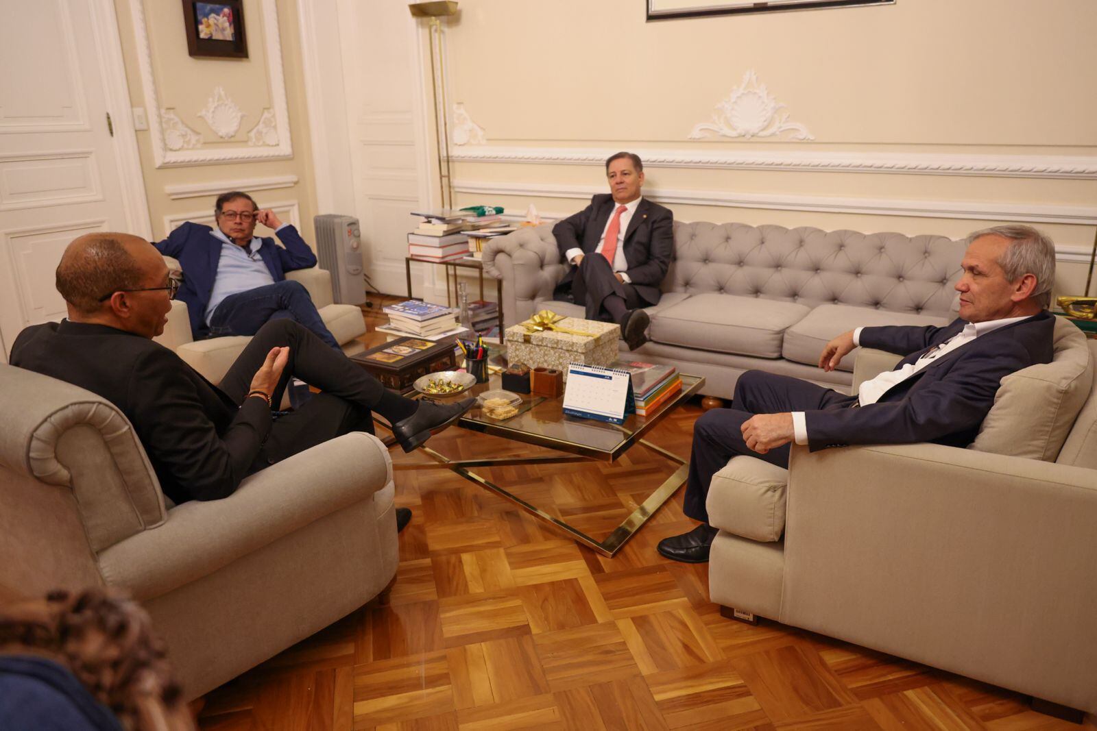 Gustavo Petro reunido con presidente de la Corte Suprema | Foto: Presidencia