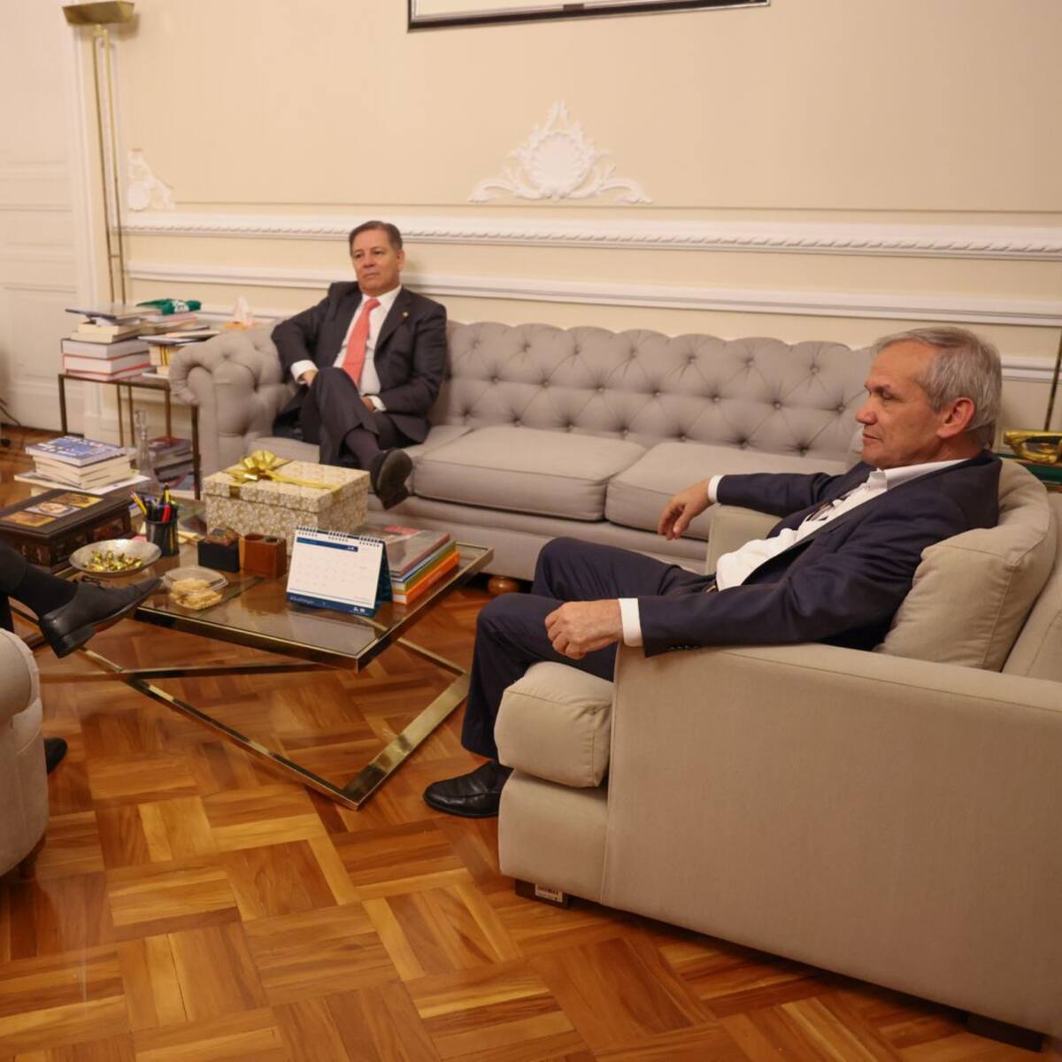 Petro se reunió con el presidente de la Corte Suprema de Justicia