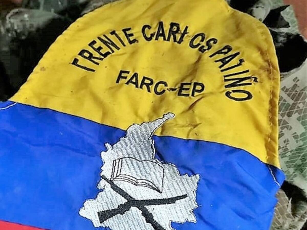 Fuertes combates dejan un disidente de las Farc muerto en Argelia, Cauca