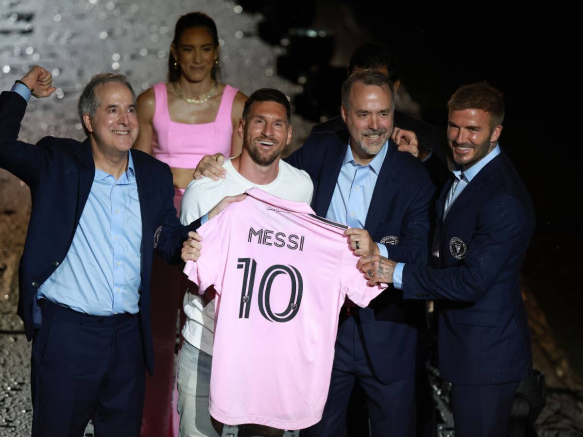 Lionel Messi, campeón del mundo, llegó a la familia del Inter de Miami