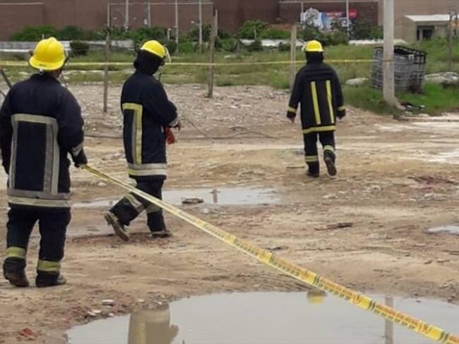 Tras el contacto de la lluvia con nitrato de amonio, se generó agua residual concentrada, lo que originó náuseas y otros síntomas en algunos residentes de la zona. Foto: EDUMAS