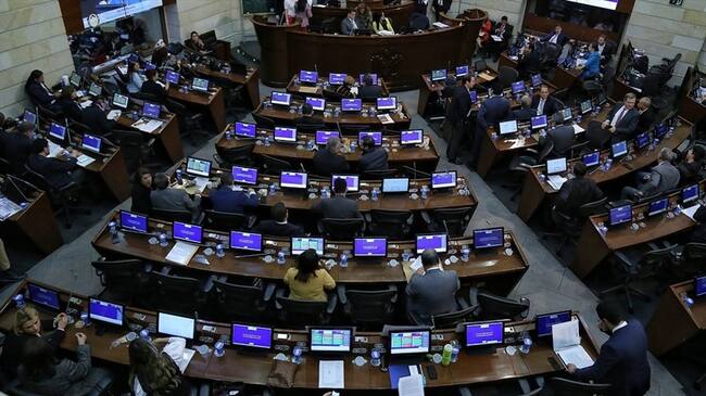 Congreso de la República limitaría el ingreso de visitantes por el Coronavirus. Foto: Colprensa