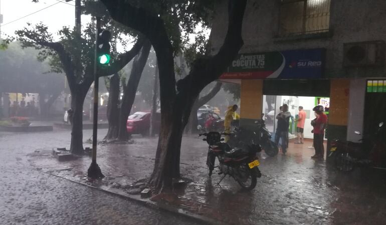 Lluvias en Cúcuta. / Foto: Archivo.
