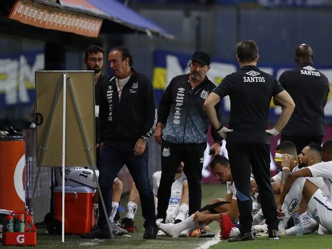 Arquero del Santos habría jugado con COVID-19 ante Boca. Foto: AGUSTIN MARCARIAN/POOL/AFP via Getty Images