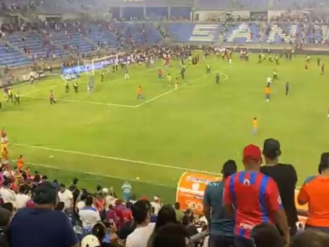 “Es lamentable lo que ocurrió”: Fernando Jaramillo sobre desmanes en el clásico Unión Magdalena - Junior