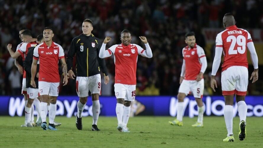 Santa Fe venció a Millonarios en el clásico capitalino. Foto: Colprensa