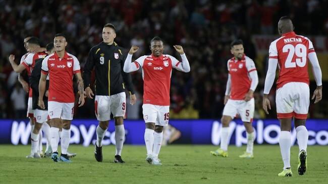 Santa Fe venció a Millonarios en el clásico capitalino. Foto: Colprensa