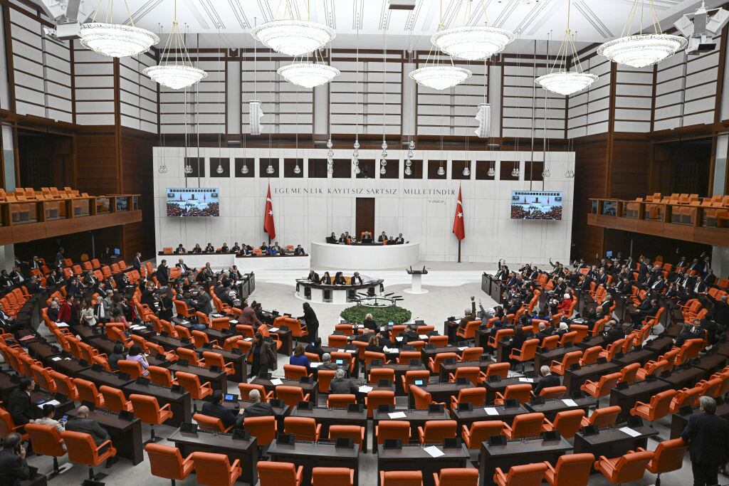 El Parlamento de Turquía aprobó la entrada de Suecia en la OTAN. Foto: Getty Images.