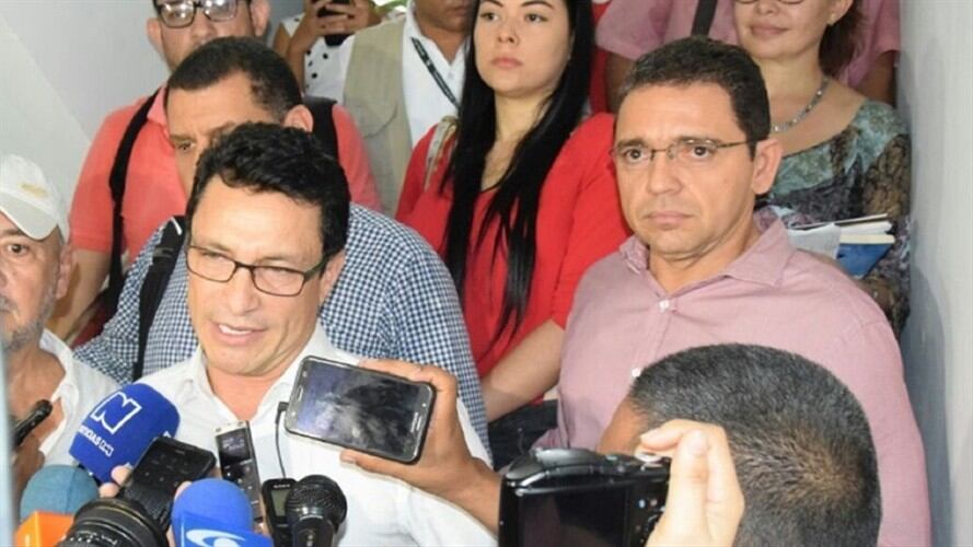 Para el 14 de noviembre quedó aplazada audiencia contra Carlos Caicedo y Rafael Martínez. Foto: Seguimiento.co