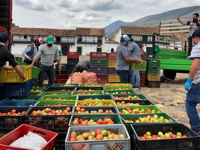 Los trueques no paran entre campesinos en Boyacá