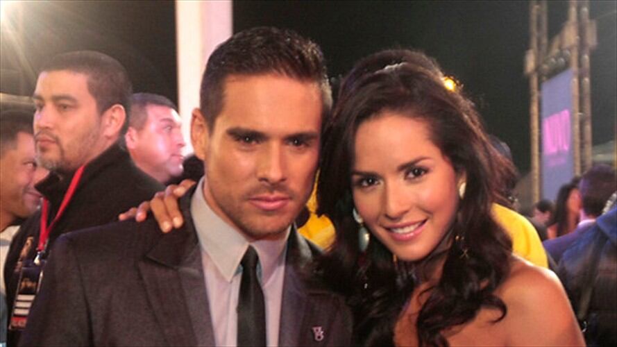 Sebastian Caicedo y Carmen Villalobos. Foto: Colprensa