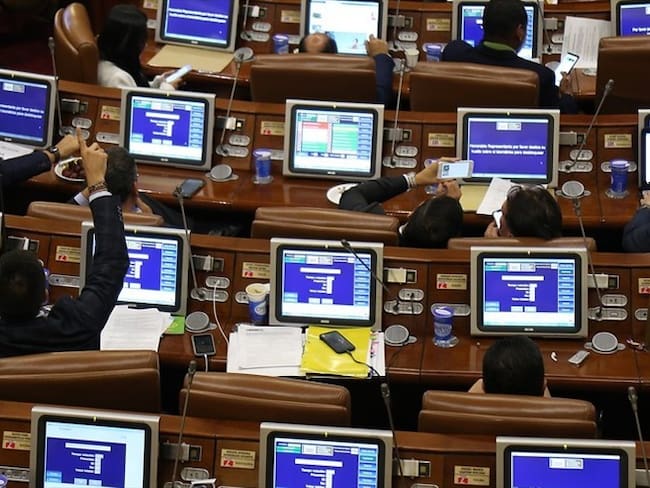 La Plenaria de la Cámara de Representantes aprobó la ponencia positiva de la reforma tributaria con 89 votos a favor. Foto: Colprensa