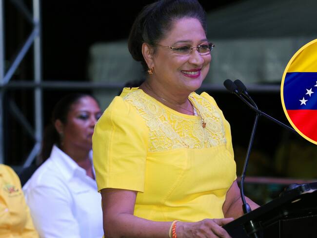 Kamla Persad-Bissessar, primera ministra de Trinidad y Tobago. FOTO: Getty Images
