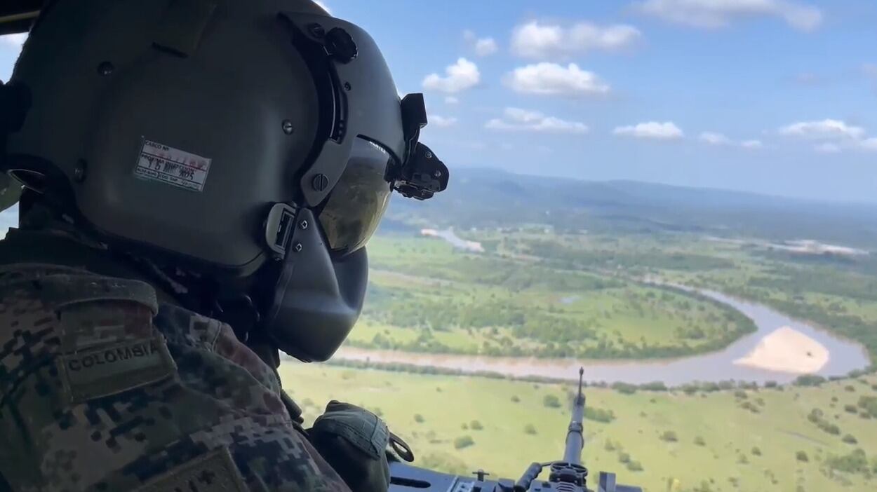 Videos: con perifoneo, Ejército invitó a integrantes de grupos armados en Catatumbo a desmovilizarse. Foto: Captura de pantalla. 