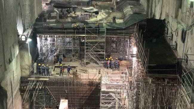 Obras en Hidroituango. Foto: W Radio