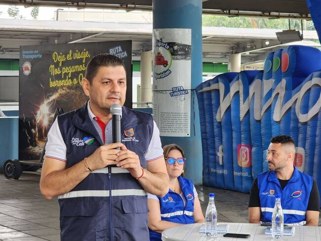 El presidente de Metrocali aseguró que la entidad no tiene solvencia económica. Foto: Twitter @metrocali