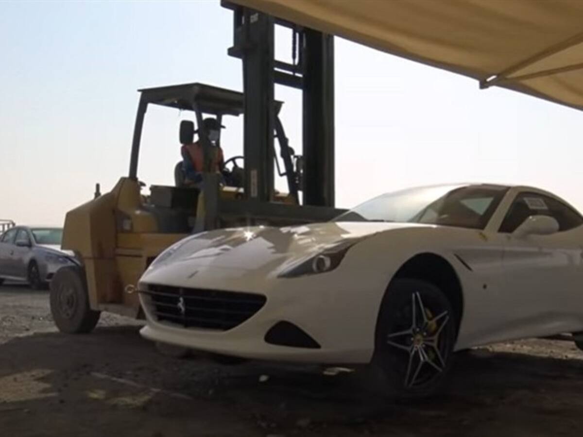 Los ‘superautos’ abandonados en Dubái