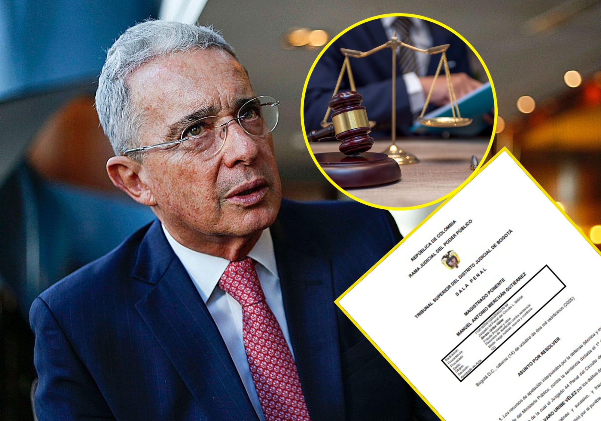 Penalistas reflexionan sobre histórico fallo que absolvió al expresidente Álvaro Uribe Vélez. Foto: Colprensa/ Getty Images.