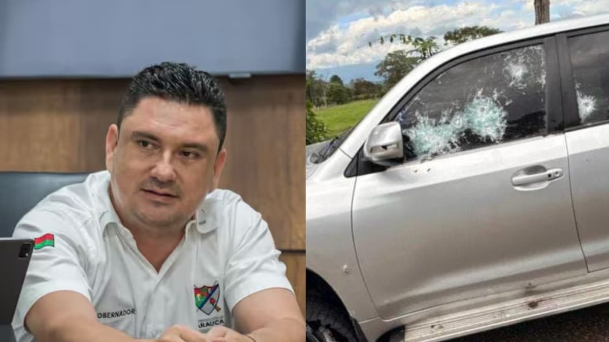 El gobernador de Arauca, Renson Martínez, fue víctima de un atentado ...