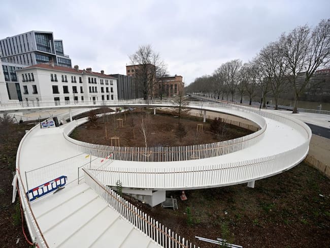 Villa Olímpica Paris 2024 (Photo by Miguel MEDINA / AFP) (Photo by MIGUEL MEDINA/AFP via Getty Images)