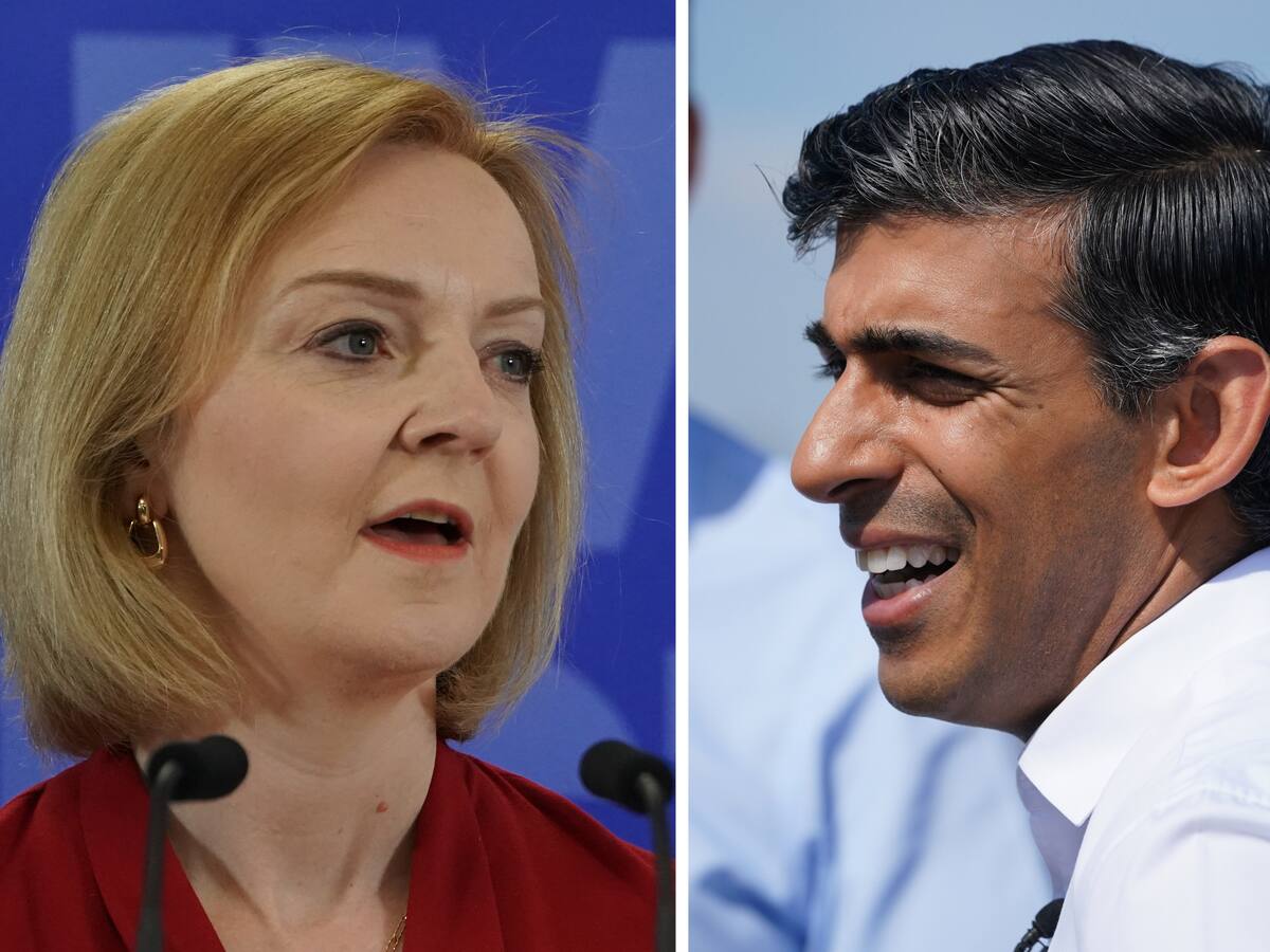 Rishi Sunak y Liz Truss, los finalistas para suceder a Boris Johnson en Reino Unido
